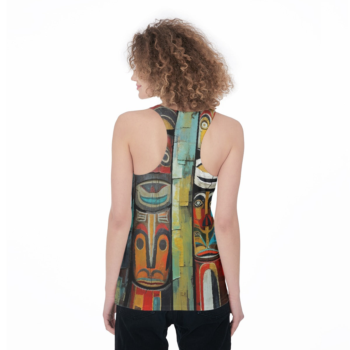 All-Over Print Women's Racerback Tank Top