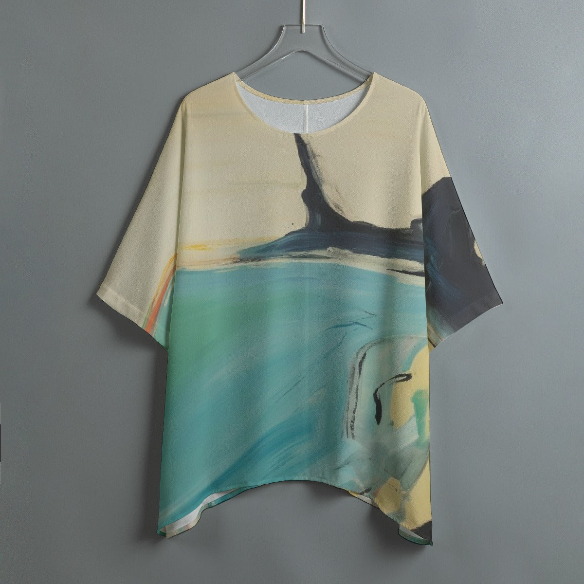 All-Over Print Women's Bat Sleeve Shirt