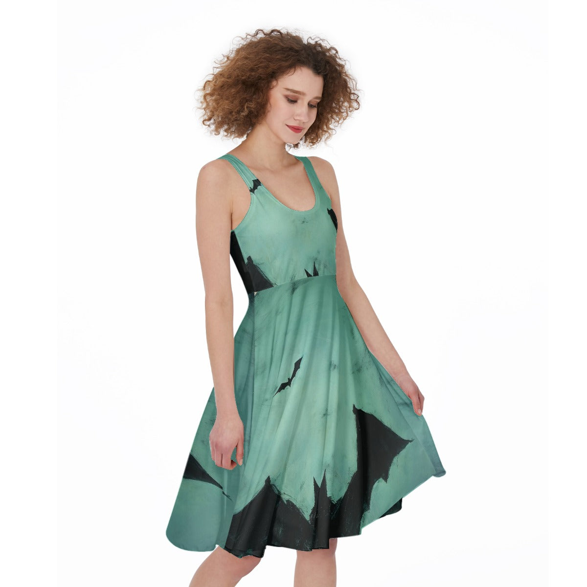All-Over Print Women's Sleeveless Dress