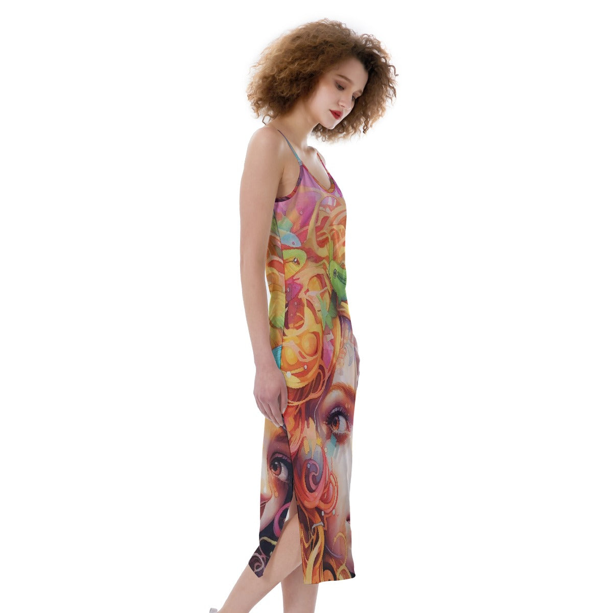 All-Over Print Women's Cami Dress