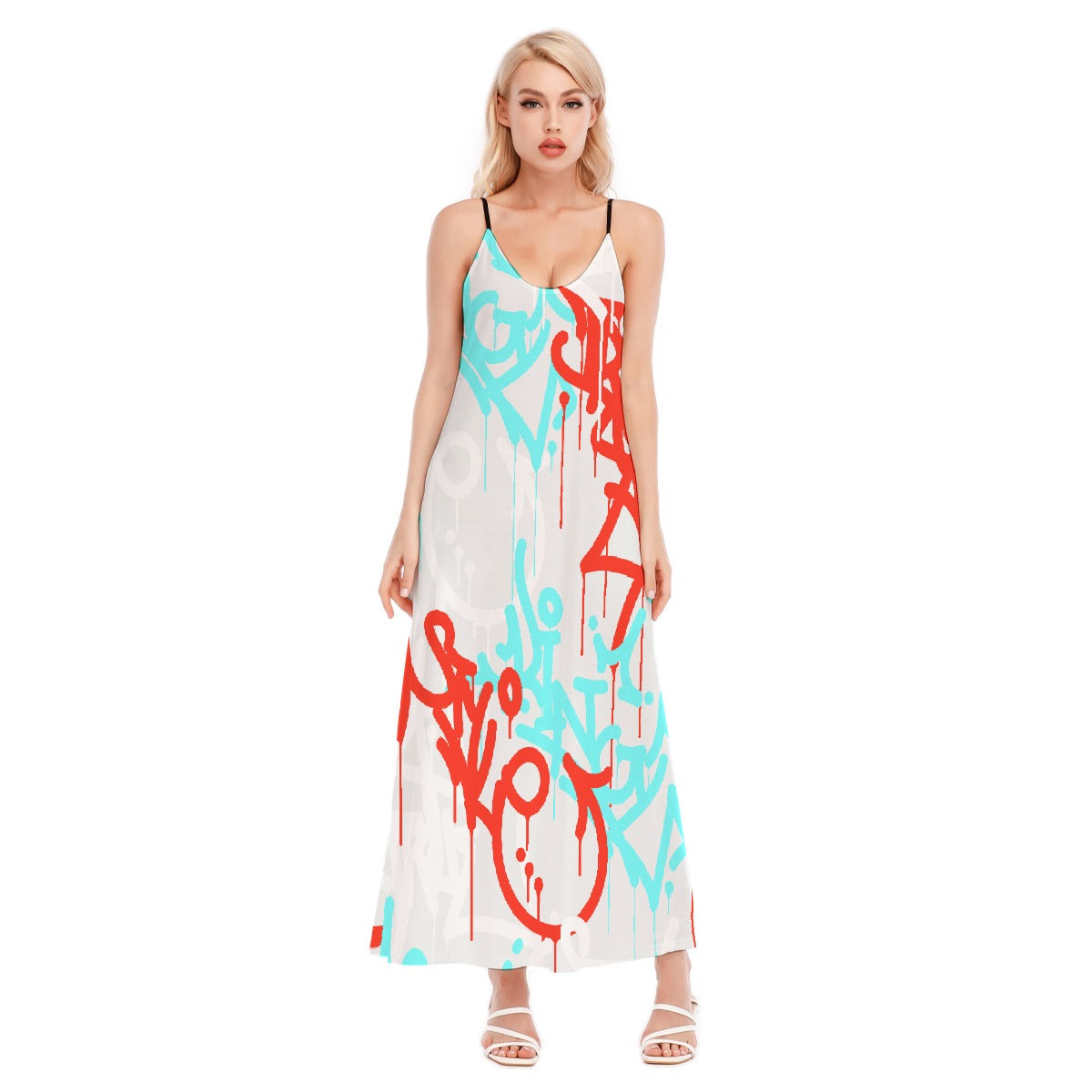 All-Over Print Women's Sling Dress