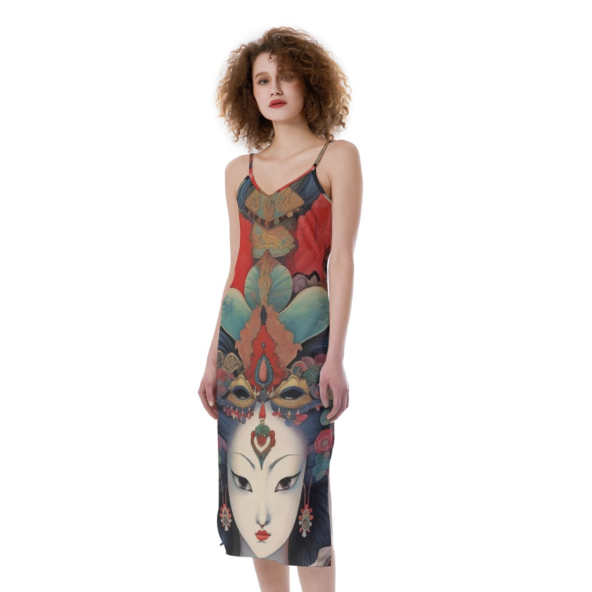 All-Over Print Women's Cami Dress