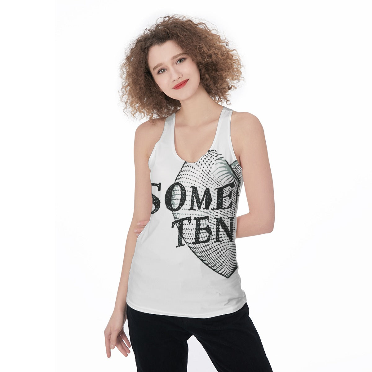 All-Over Print Women's Racerback Tank Top