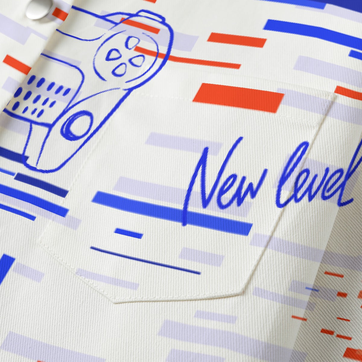 All-Over Print Women's Cropped Jacket | 245GSM Cotton