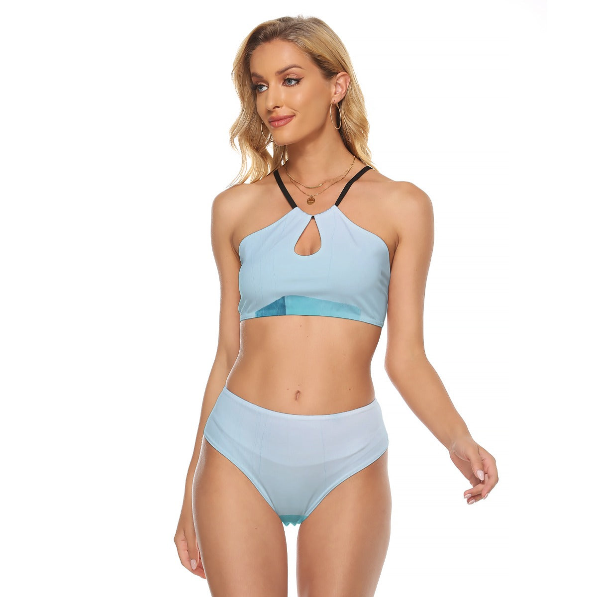 All-Over Print Women's Cami Keyhole One-piece Swimsuit