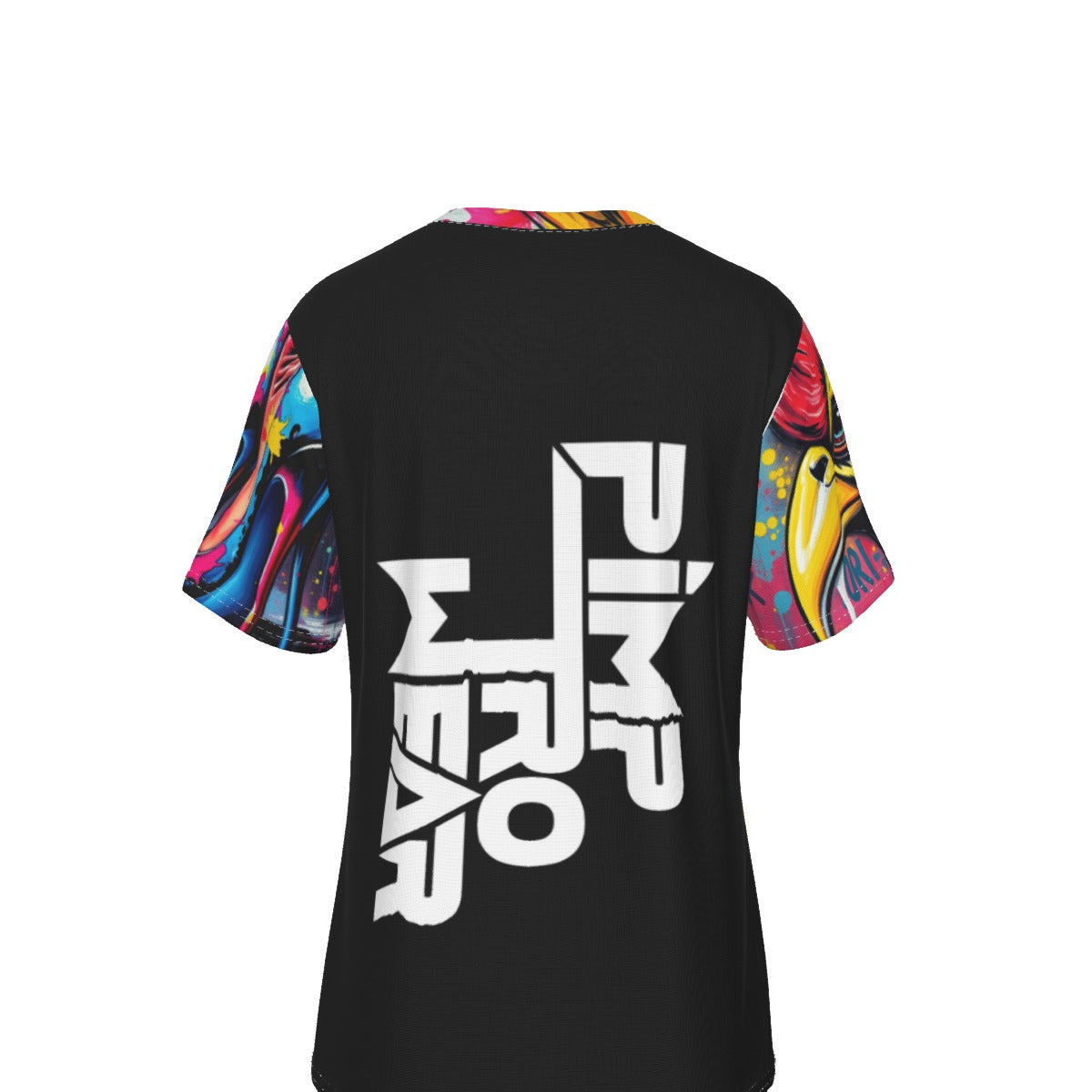 All-Over Print V-Neck T-Shirt