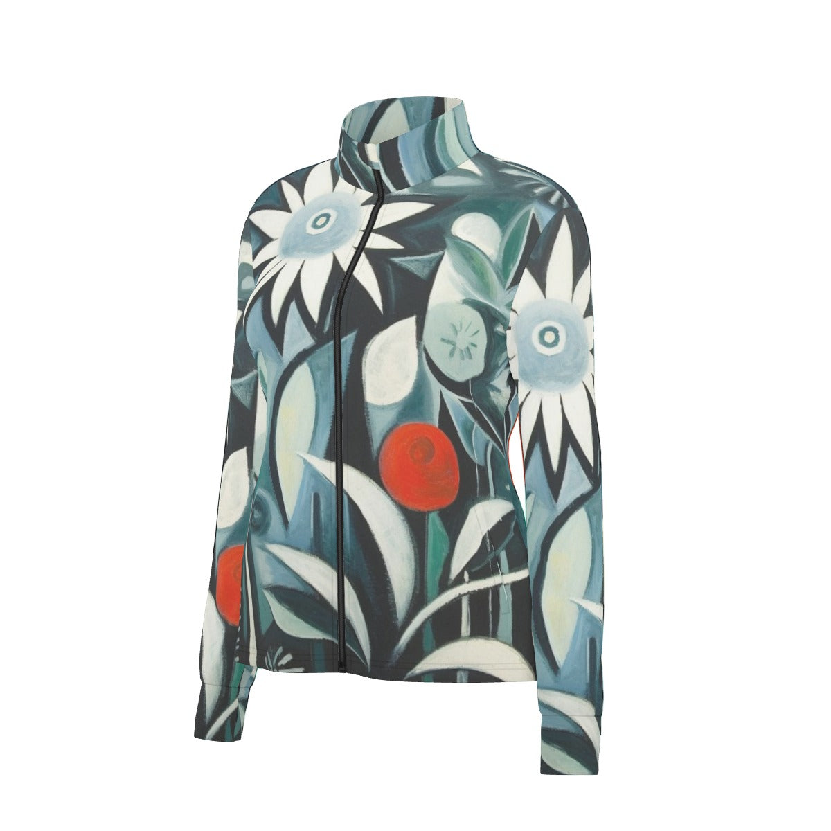 All-Over Print Women's Long Sleeve Thumbhole Jacket