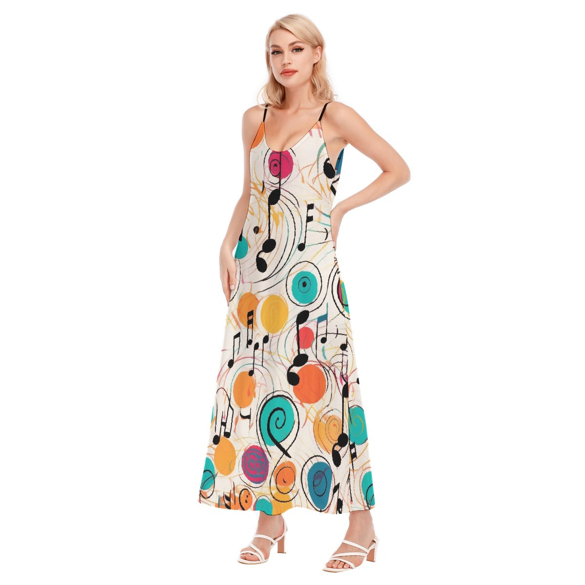 All-Over Print Women's Sling Dress