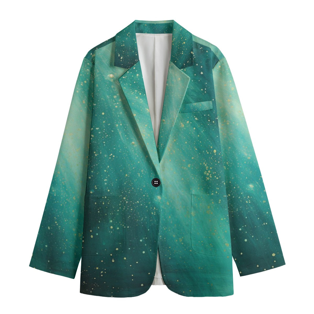 All-Over Print Women's Leisure Blazer
