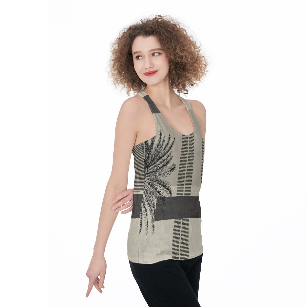 All-Over Print Women's Racerback Tank Top