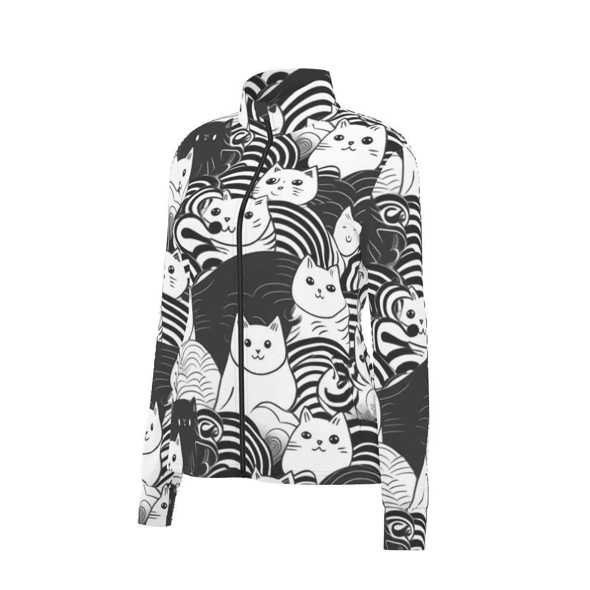 All-Over Print Women's Long Sleeve Thumbhole Jacket