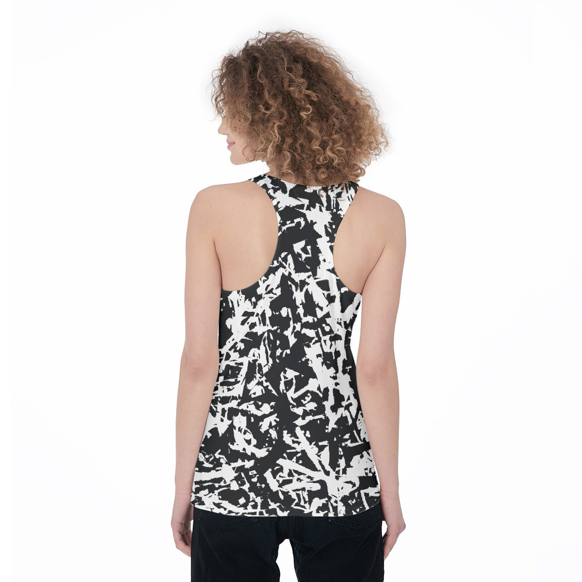 All-Over Print Women's Racerback Tank Top