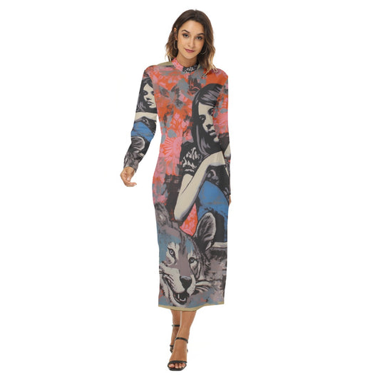All-Over Print Women's Hip Dress