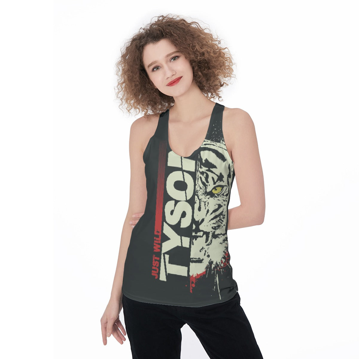 All-Over Print Women's Racerback Tank Top