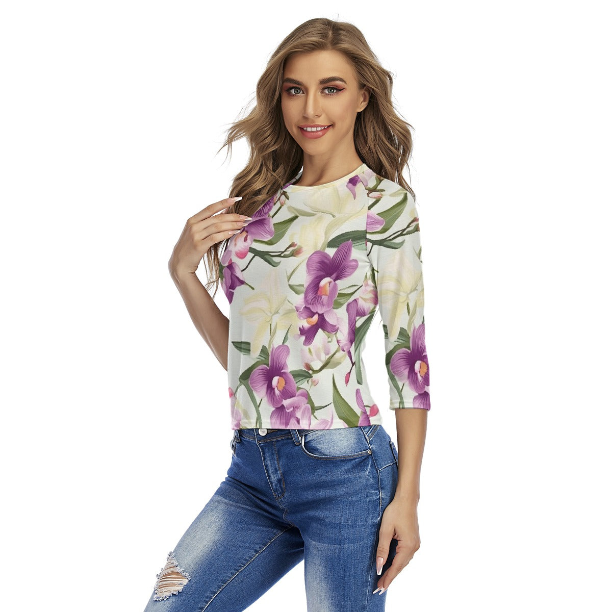 All-Over Print Women's Raglan Sleeves T-shirts