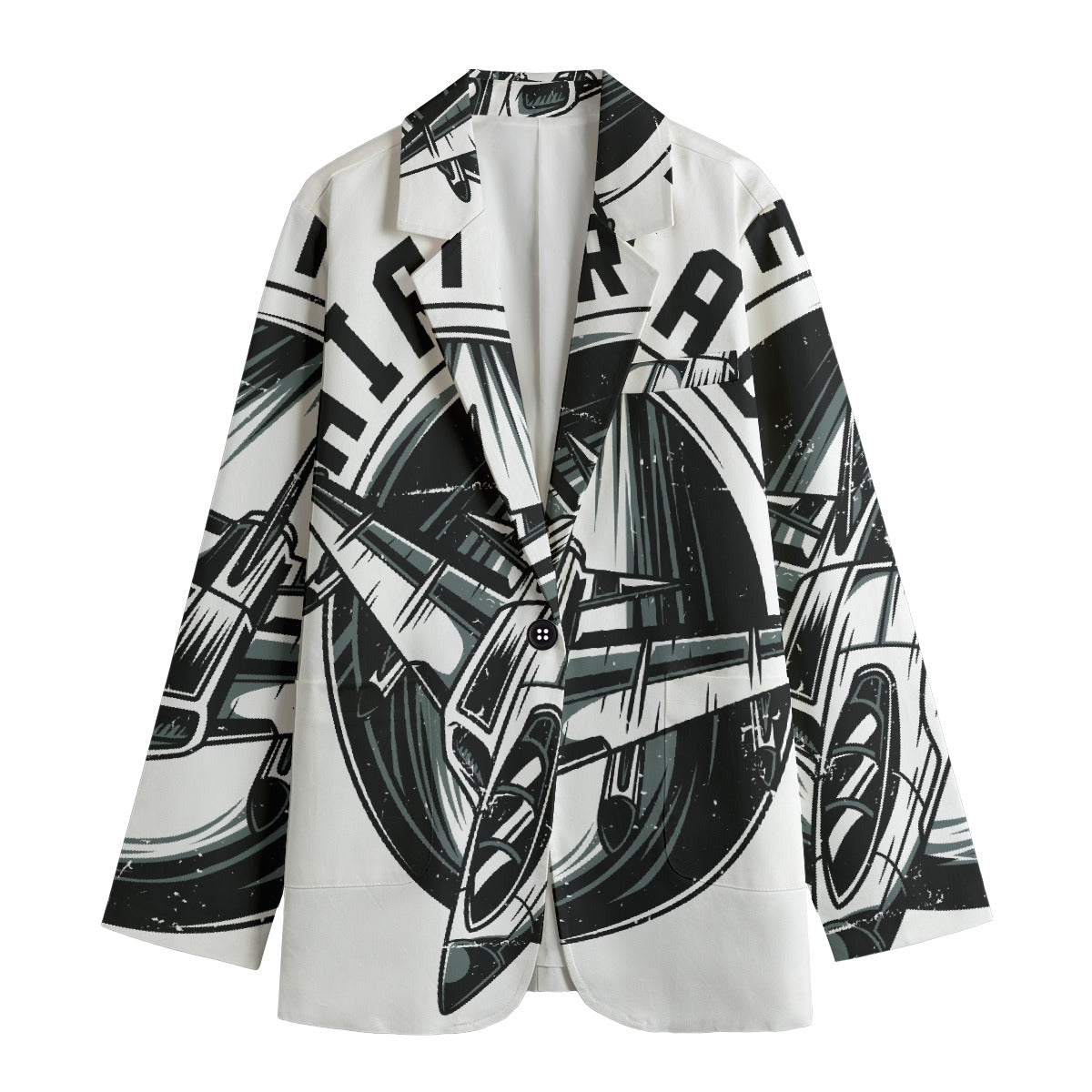 All-Over Print Women's Leisure Blazer