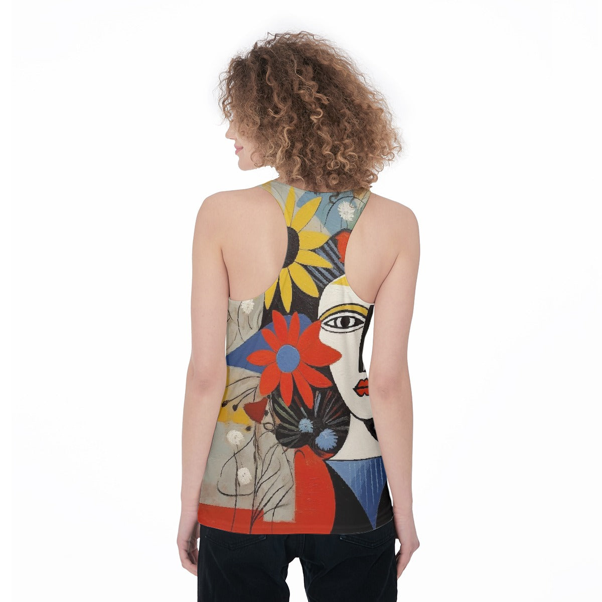 All-Over Print Women's Racerback Tank Top
