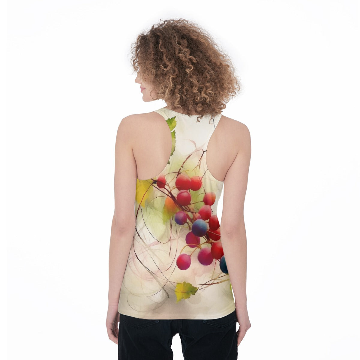 All-Over Print Women's Racerback Tank Top