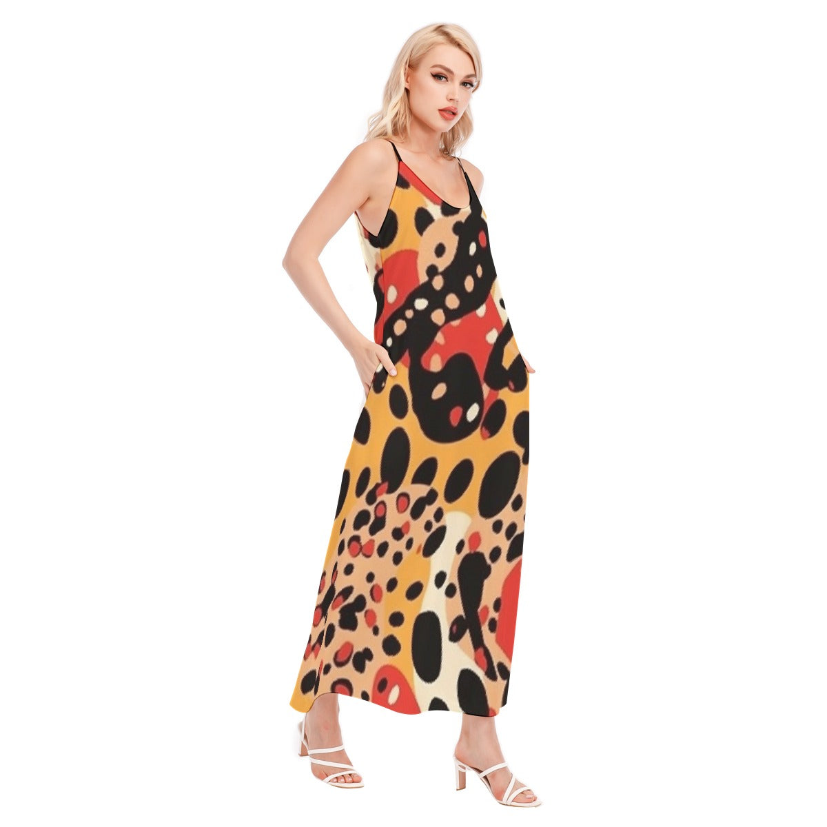 All-Over Print Women's Sling Dress