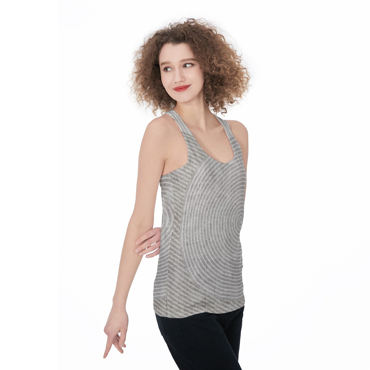 All-Over Print Women's Racerback Tank Top