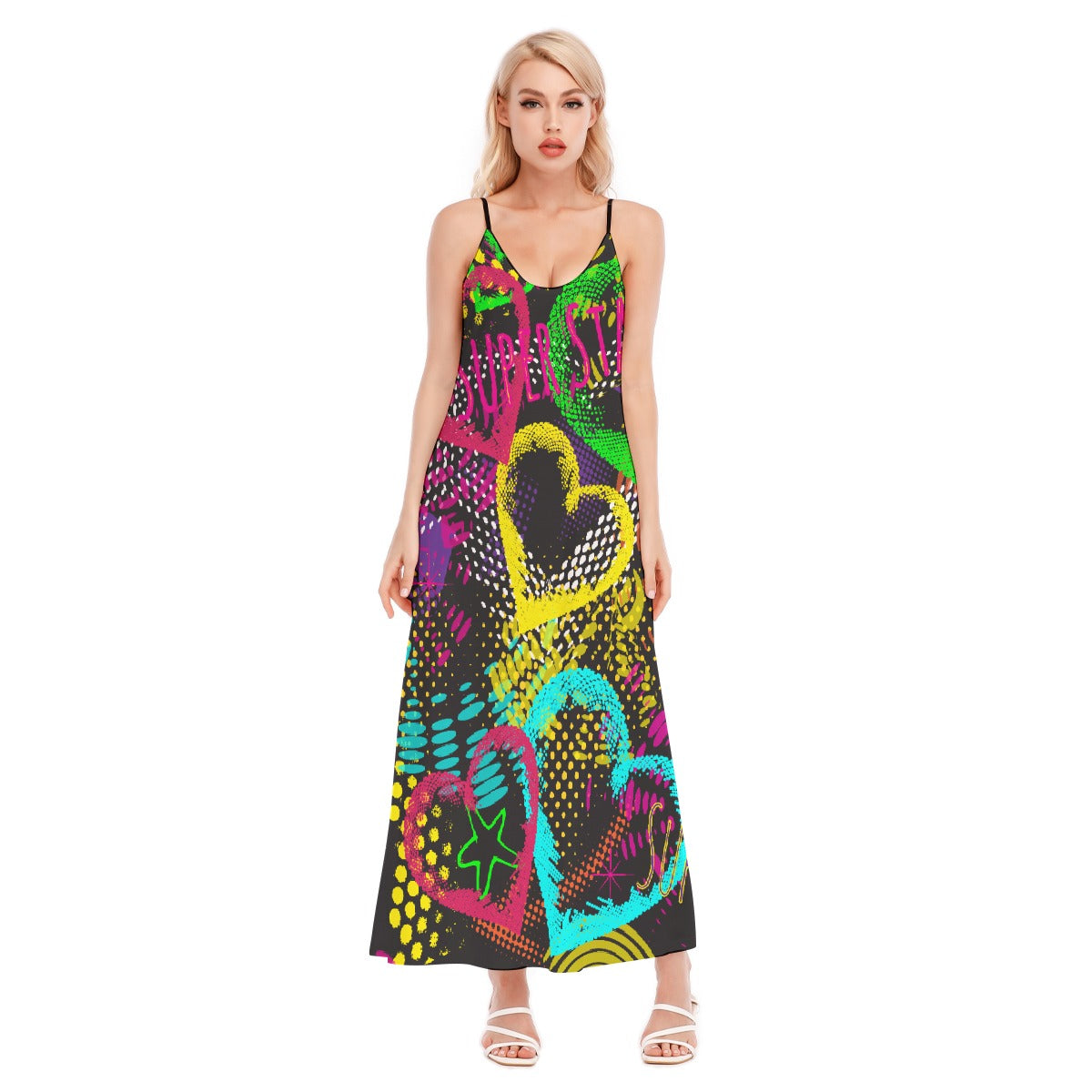 All-Over Print Women's Sling Dress