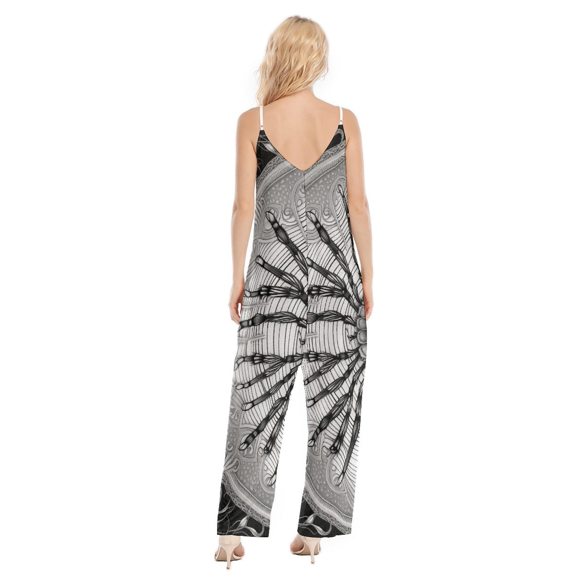 All-Over Print Women's Loose Cami Jumpsuit