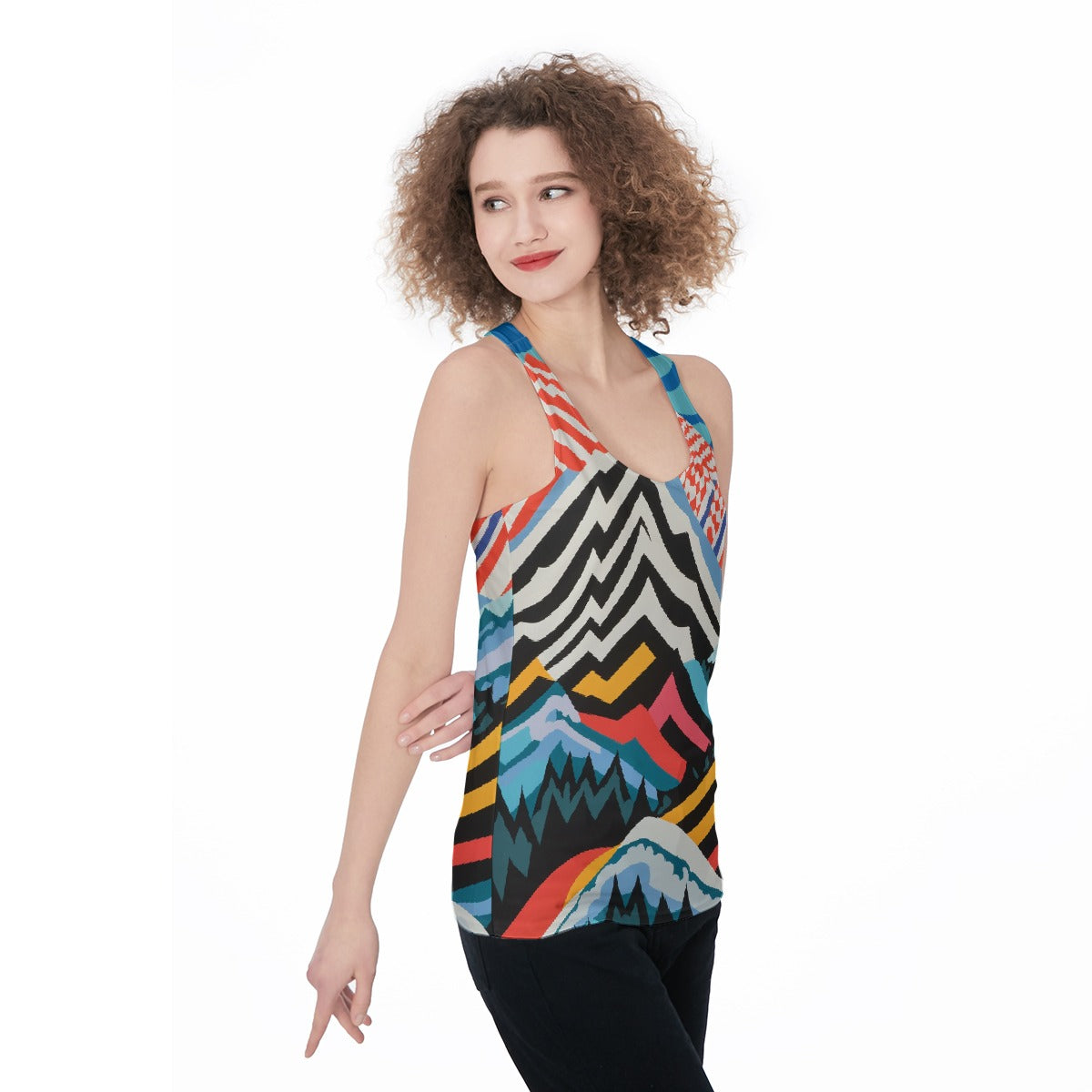 All-Over Print Women's Racerback Tank Top