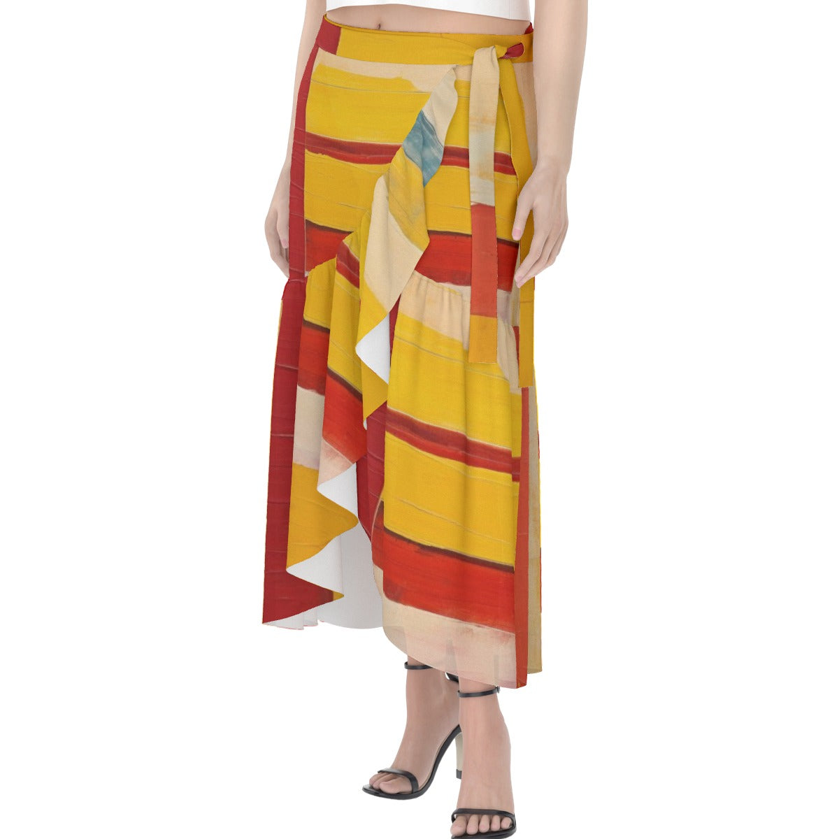 All-Over Print Women's Wrap Skirt