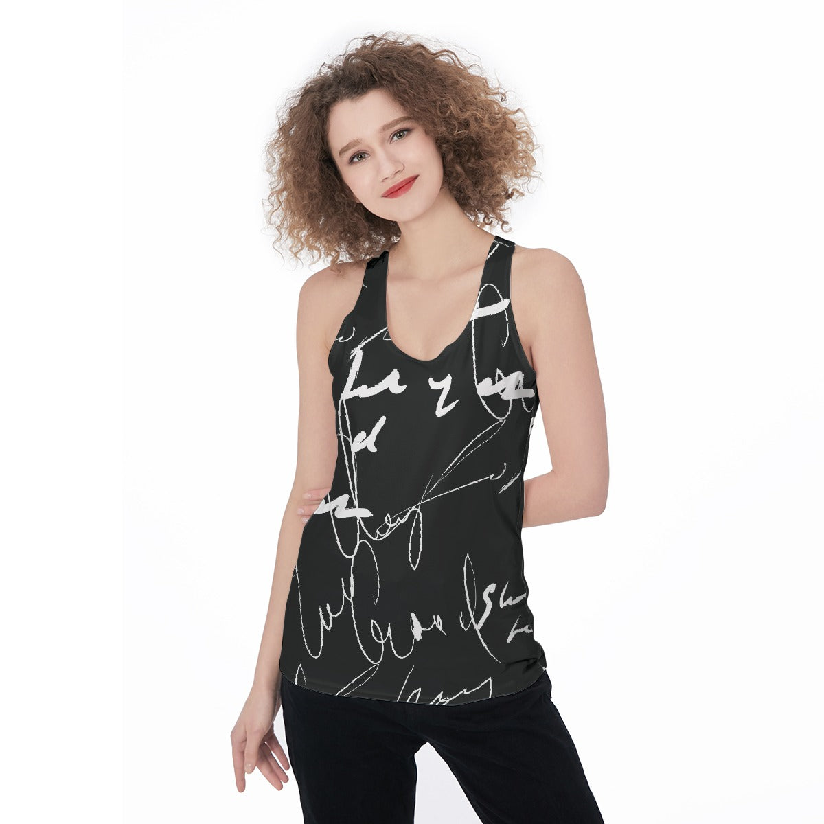 All-Over Print Women's Racerback Tank Top