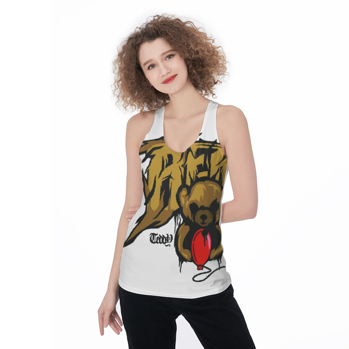 All-Over Print Women's Racerback Tank Top