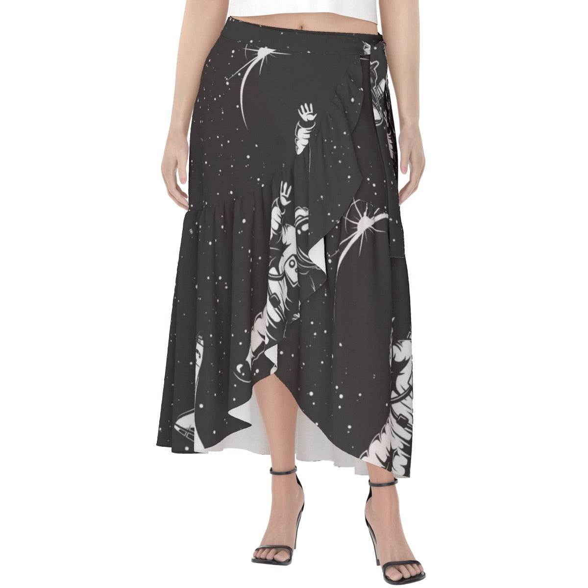 All-Over Print Women's Wrap Skirt