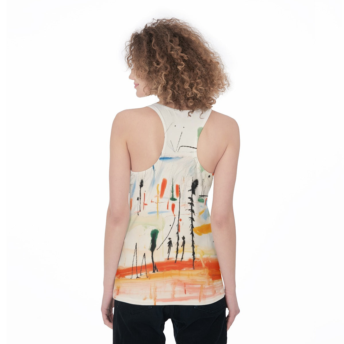 All-Over Print Women's Racerback Tank Top