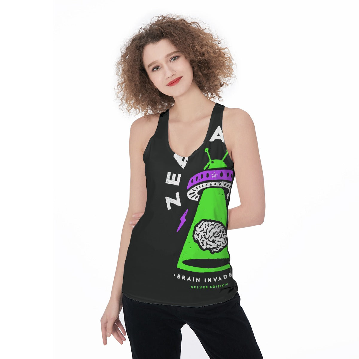 All-Over Print Women's Racerback Tank Top