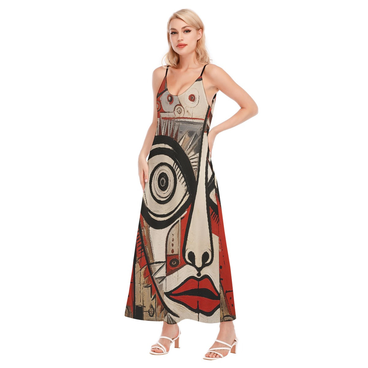 All-Over Print Women's Sling Dress