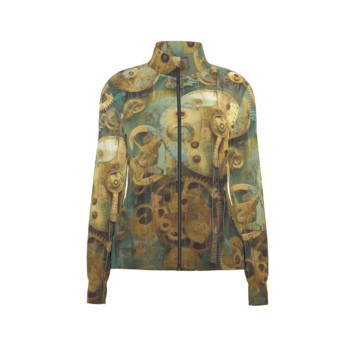 All-Over Print Women's Long Sleeve Thumbhole Jacket