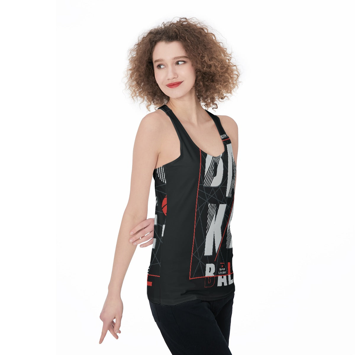 All-Over Print Women's Racerback Tank Top