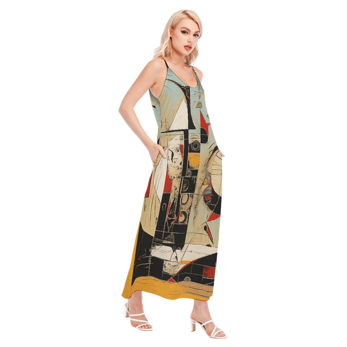 All-Over Print Women's Sling Dress