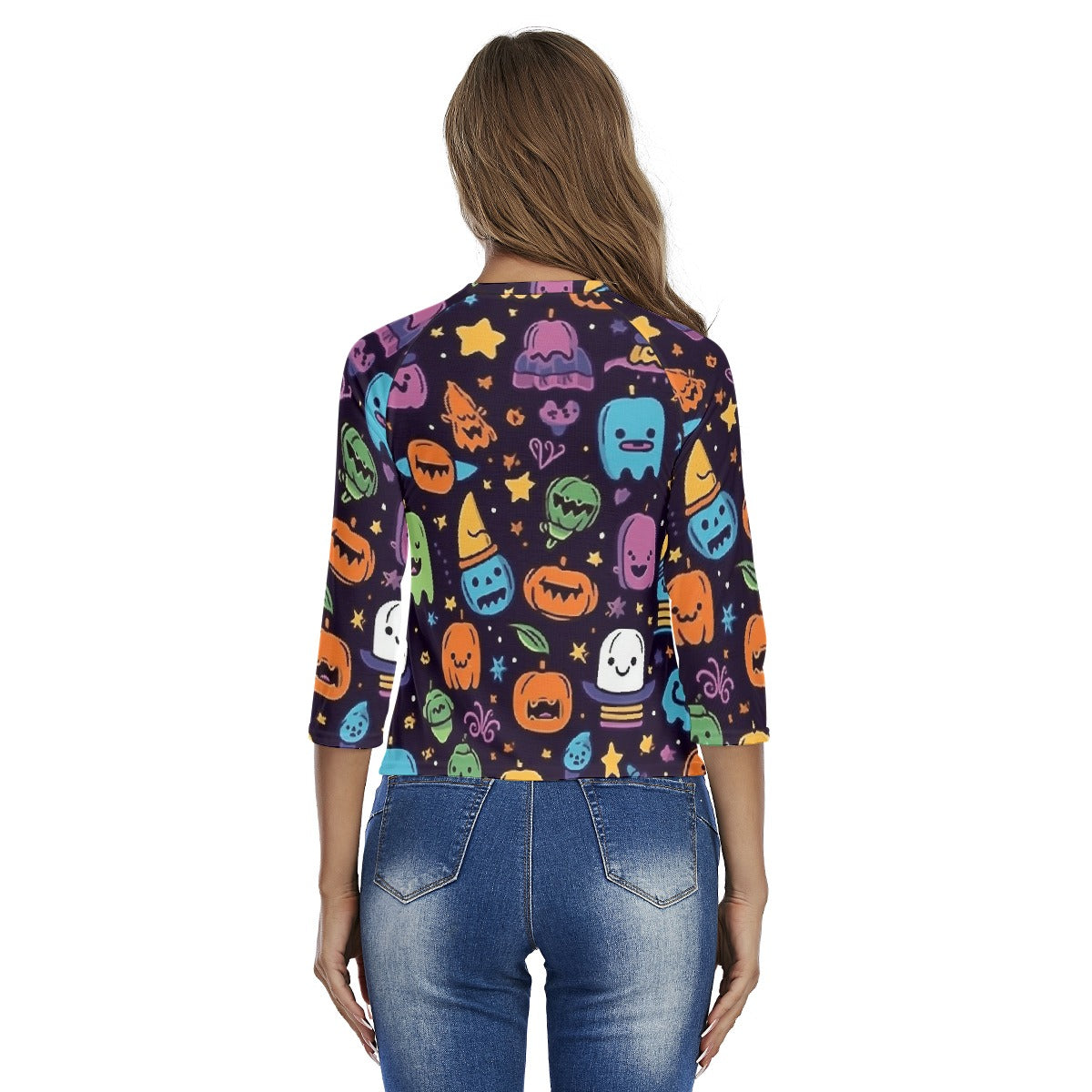 All-Over Print Women's Raglan Sleeves T-shirts