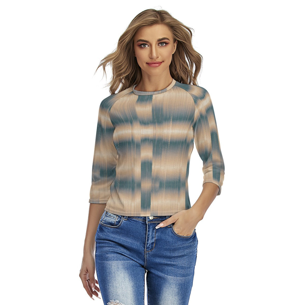 All-Over Print Women's Raglan Sleeves T-shirts