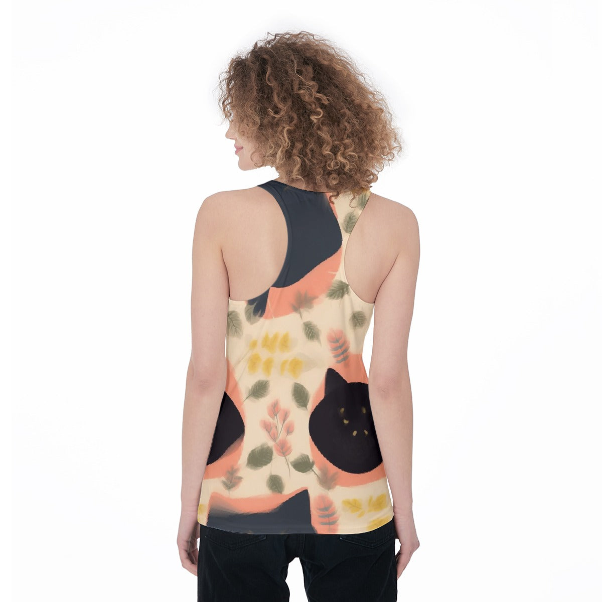 All-Over Print Women's Racerback Tank Top