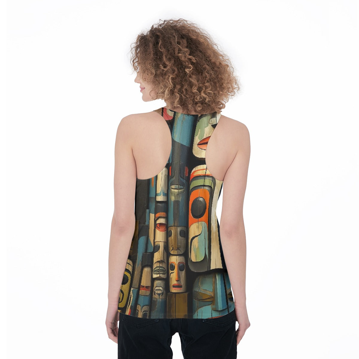 All-Over Print Women's Racerback Tank Top