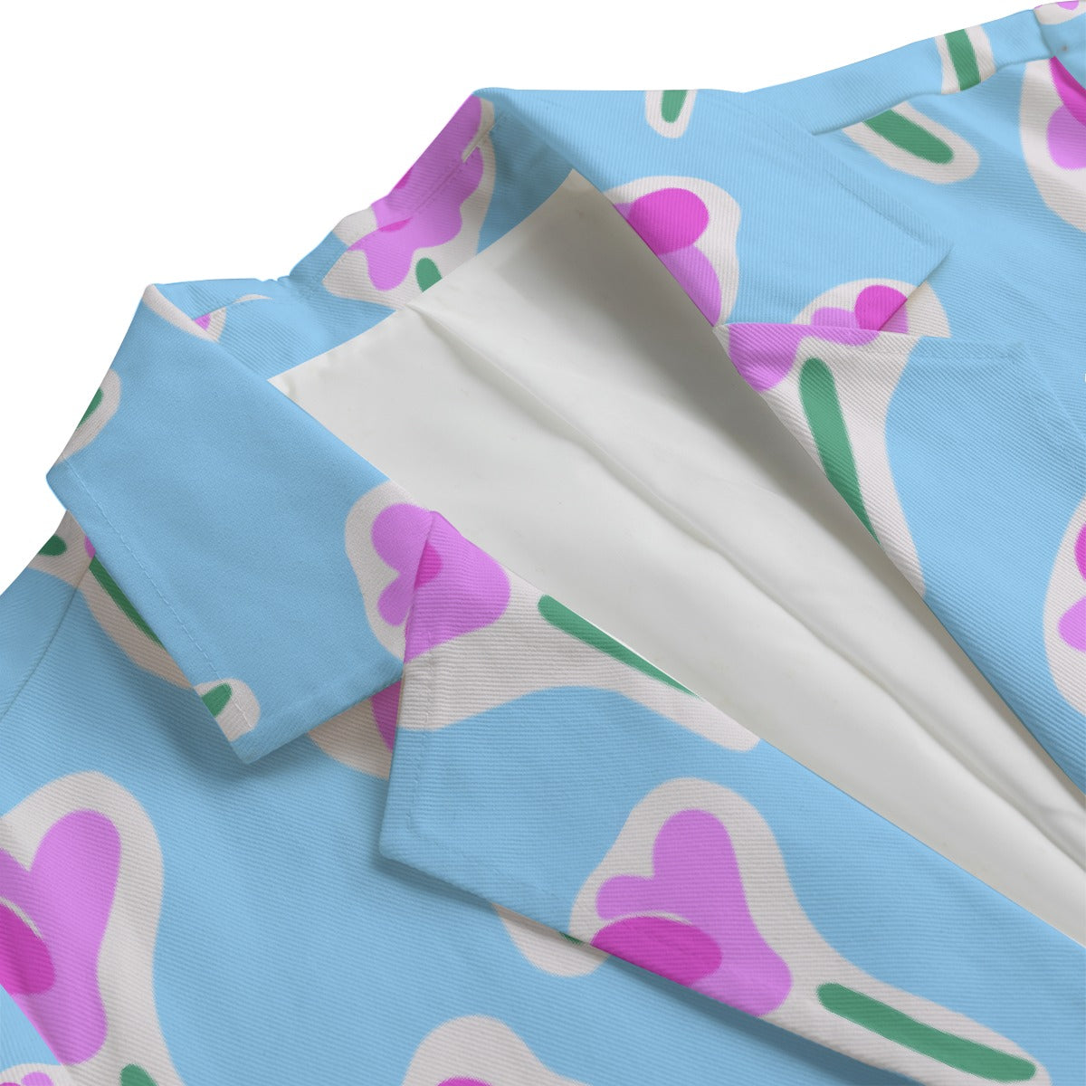 All-Over Print Women's Leisure Blazer