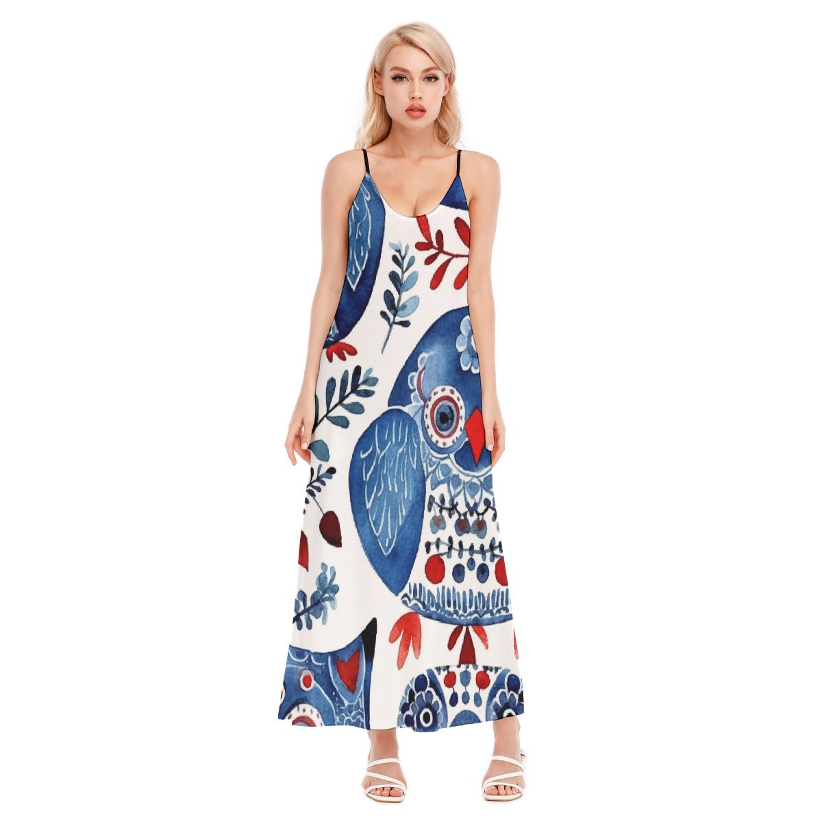 All-Over Print Women's Sling Dress