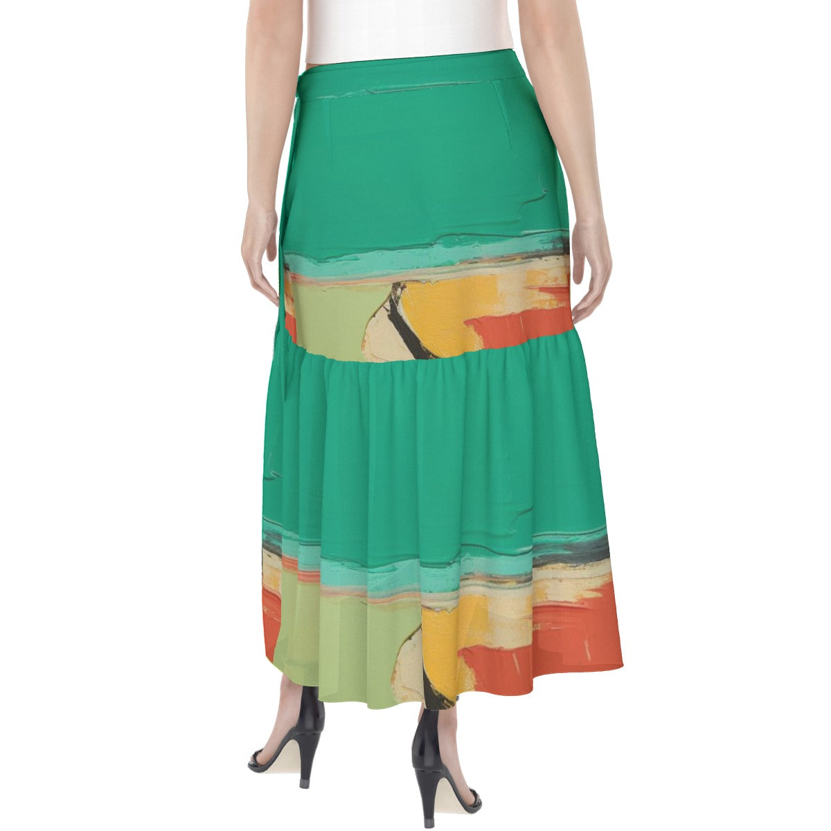 All-Over Print Women's Wrap Skirt