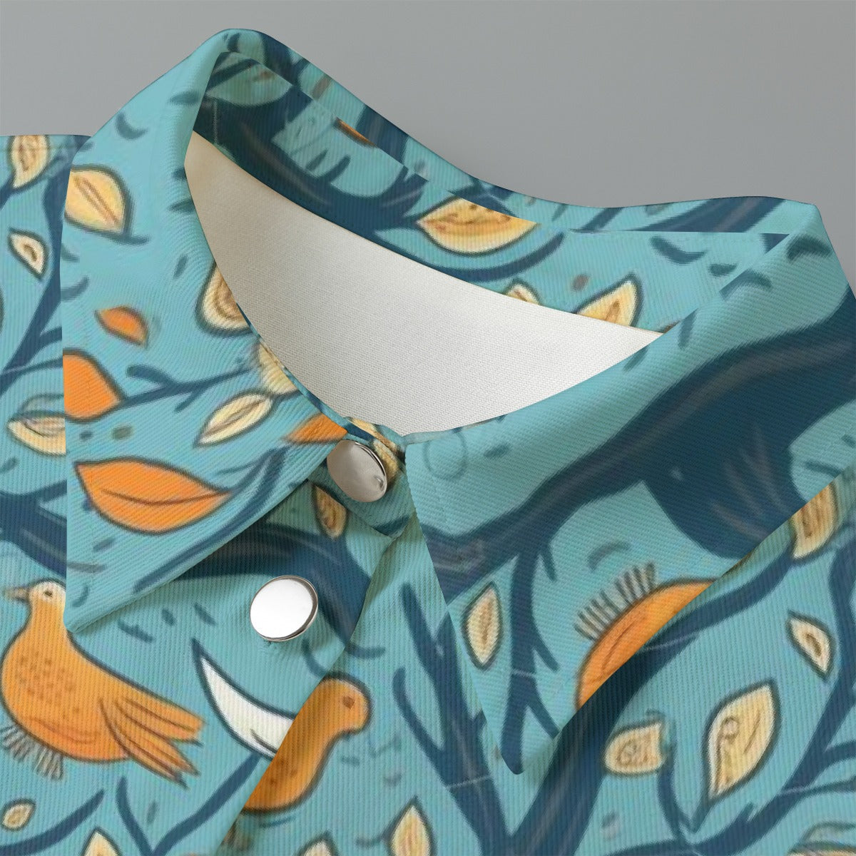 All-Over Print Women's Cropped Jacket | 245GSM Cotton