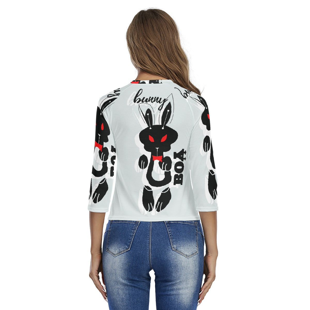 All-Over Print Women's Raglan Sleeves T-shirts