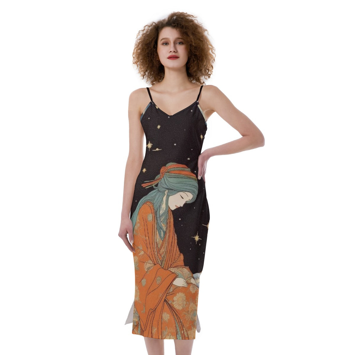 All-Over Print Women's Cami Dress