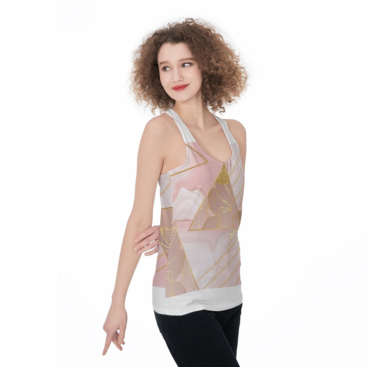 All-Over Print Women's Racerback Tank Top