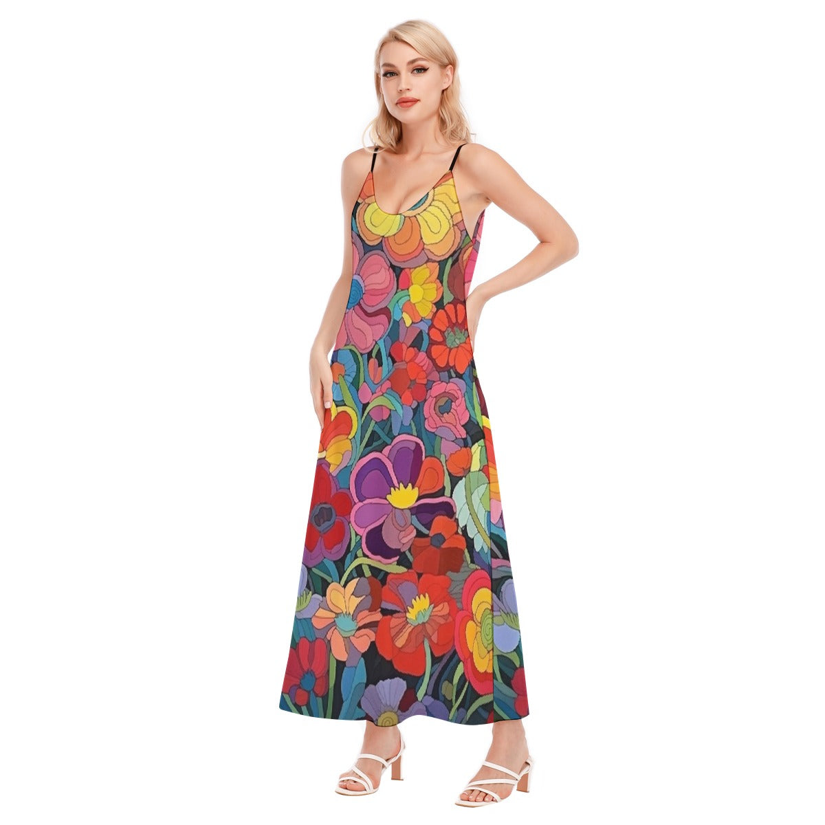 All-Over Print Women's Sling Dress