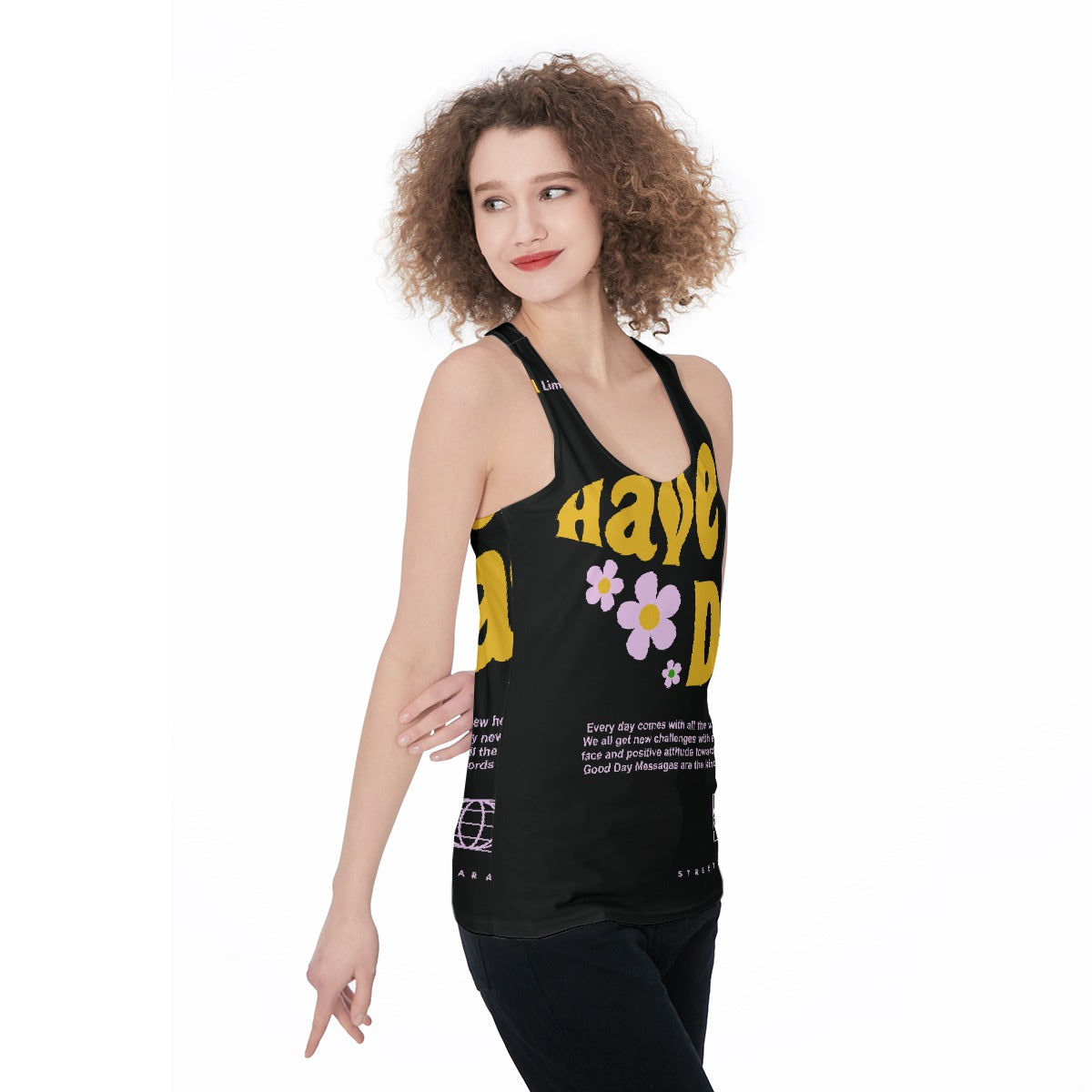 All-Over Print Women's Racerback Tank Top